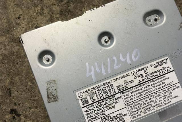 DVD Mercedes-Benz M W164 рест. 2010 1648707989