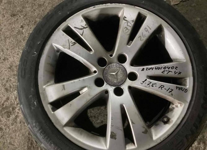 Литой диск R17x7 Mercedes-Benz C W204