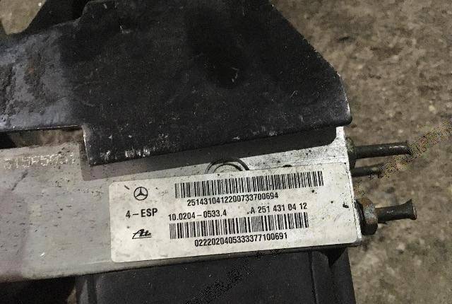 Блок ABS Mercedes-Benz GL X164 2006 A2515452532