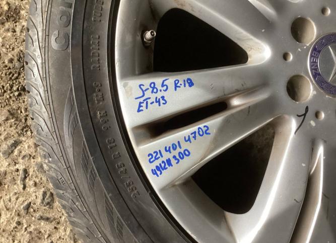 Диск литой Mercedes-Benz S-Класс W221 2009 A2214014702