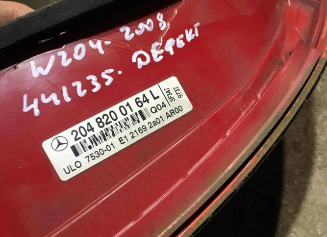 Фонарь задний левый Mercedes-Benz C W204 2008 A20482001642048200164