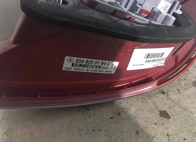 Фонарь задний левый Mercedes-Benz C W204 2010 A2048200164