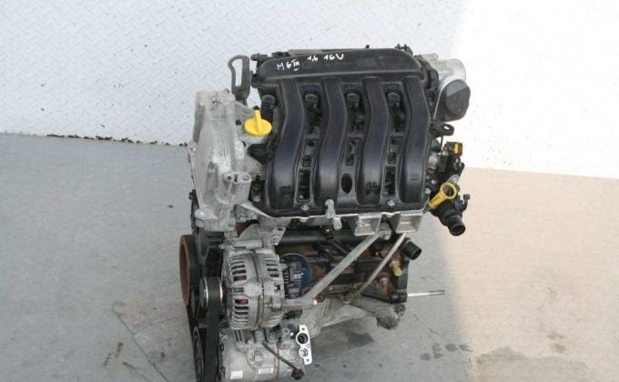Двигатель Renault Megane II Рено Меган K4M 1.6i