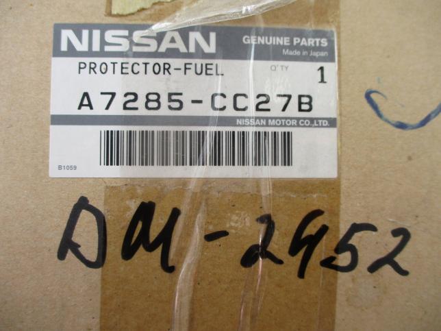 Защита топливного бака Nissan Murano Z50 A7285CC27B