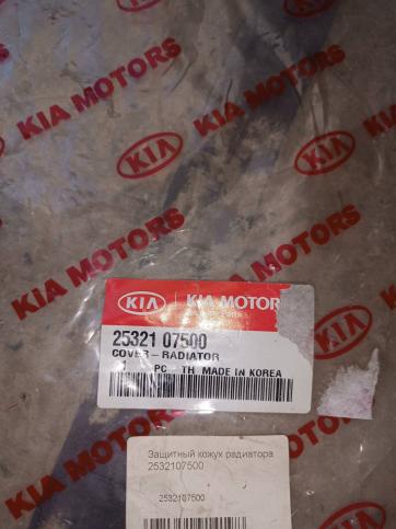 Пыльник радиатора Kia Picanto 2532107500