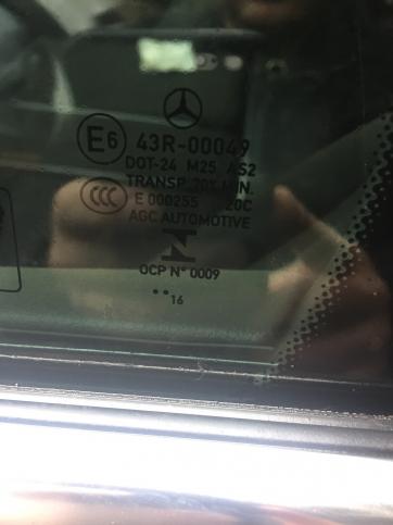 Боковое стекло Mercedes W205 C A2056704500