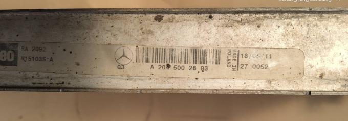 Радиатор основной Mercedes E-class A 204 500 28 03