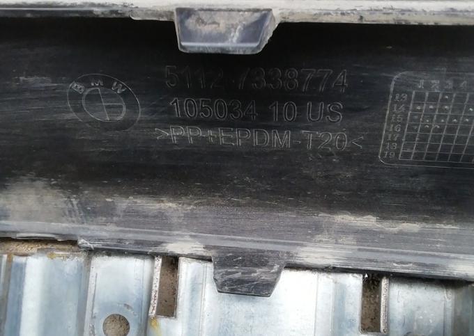 Накладка заднего бампера BMW X3 F25 51127338774