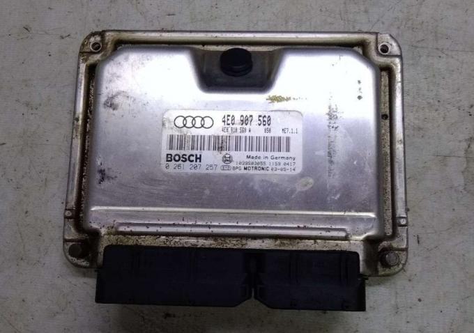 Блок управления двигателем Audi A8 D3 4E2 BFM 4E0907560A