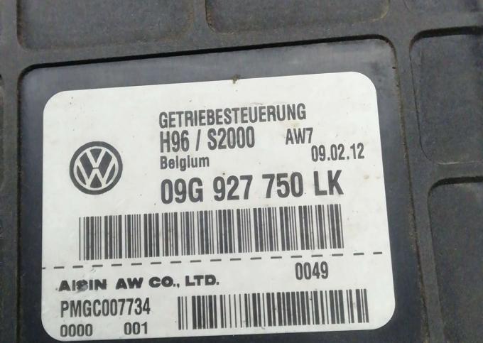 Блок управления АКПП VW Polo, VAG 09G927750LK