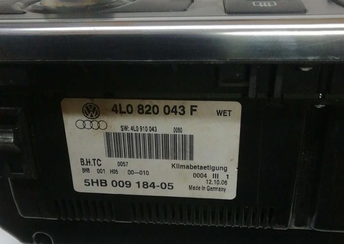 Блок управления климат контролем Audi Q7 4L082043F0