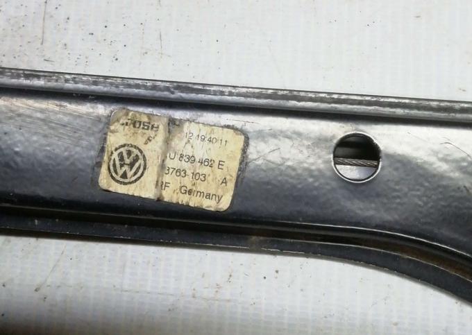 Стеклоподъемник задний Volkswagen Polo правый 6RU839462
