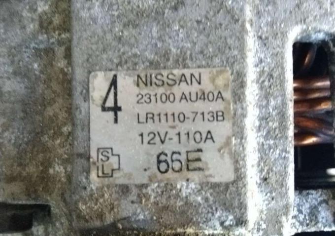 Генератор Nissan Teana J31 vq25de 24100AU40A