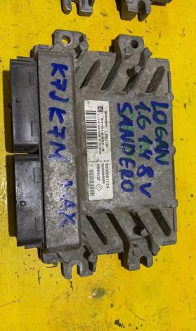 Блок управления двигателем Reno1.4,1.6i 8V K7M,K7J 8200661124