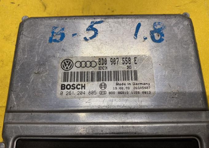 Блок управления двигателем Vw Passat B5,A4 1.8t 8D0907558E