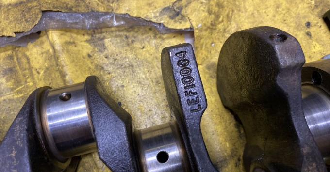 Коленвал Rover 200,25,400,45 1.4,1.6 16V LEF10004