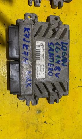 Блок управления двигателем Reno1.4,1.6i 8V K7M,K7J 8200661124