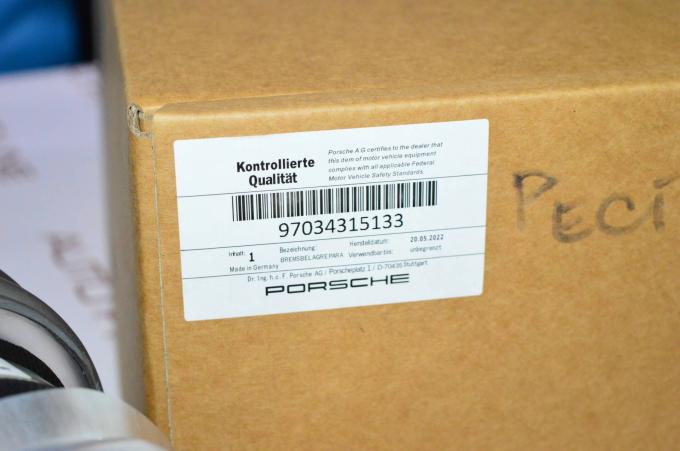 Пневмобаллон передний левый Panamera 970 рест 97034315133