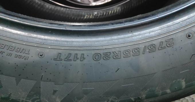 Bridgestone Blizzak DM-V2 275/55 R20 117T