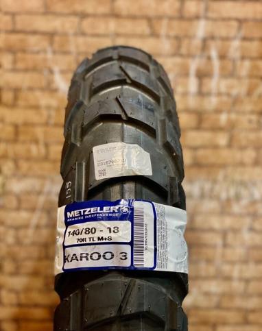 140/80 R18 Metzeler Karoo 3 No188 новая мото шина