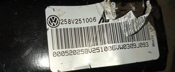 Педаль тормоза, VW Polo (Sed RUS) 2011) 258v251006    6RU721141